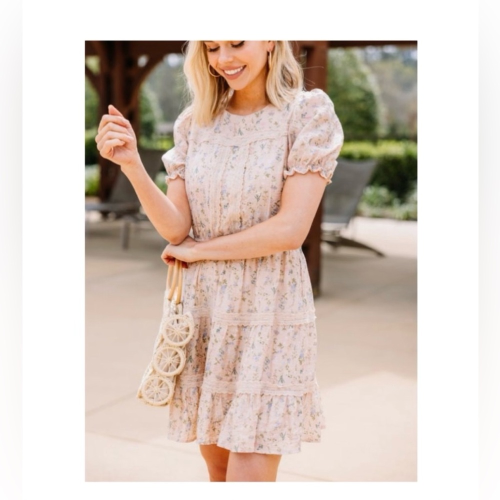 Blue pepper the garden party dress